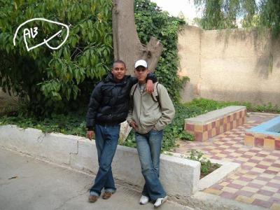 c moi et mon ami abdellah au lycee